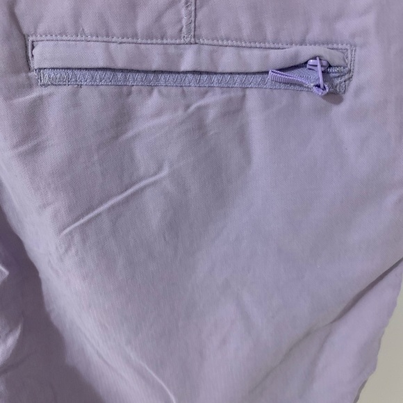 Purple High Waisted Shorts - Picture 3 of 4